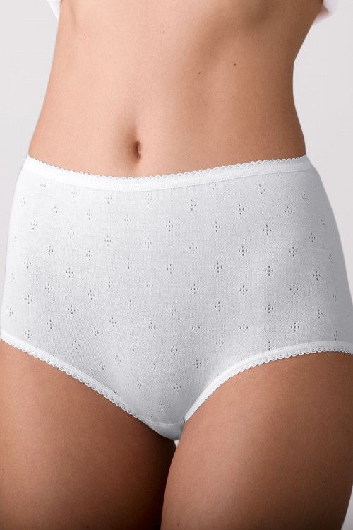 Culotte maille fantaisie taille haute - 1 Monsieur Solfin | Fabriqué en France