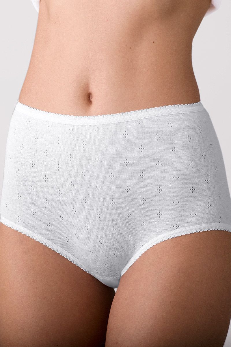 Culotte maille fantaisie taille haute - 1 Monsieur Solfin | Fabriqué en France