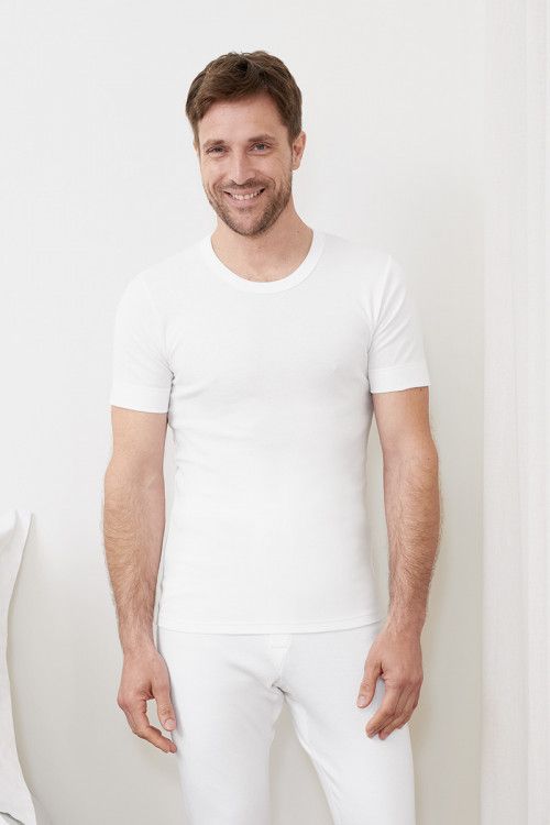 Tee-shirt fin manches courtes ras du cou - 1 Monsieur Solfin | Fabriqué en France 2
