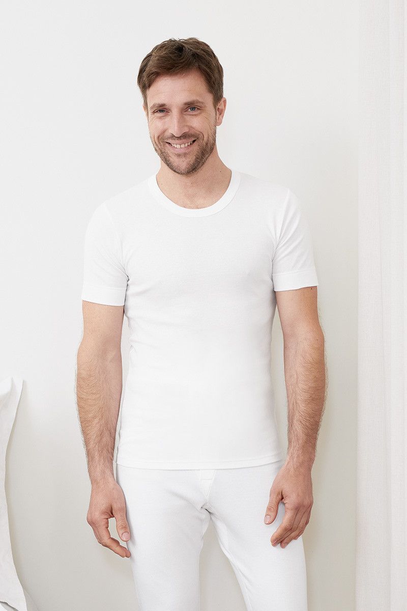 Tee-shirt fin manches courtes ras du cou - 2 Monsieur Solfin | Fabriqué en France Tee-shirt fin manches courtes ras du cou - 2 Monsieur Solfin | Fabriqué en France