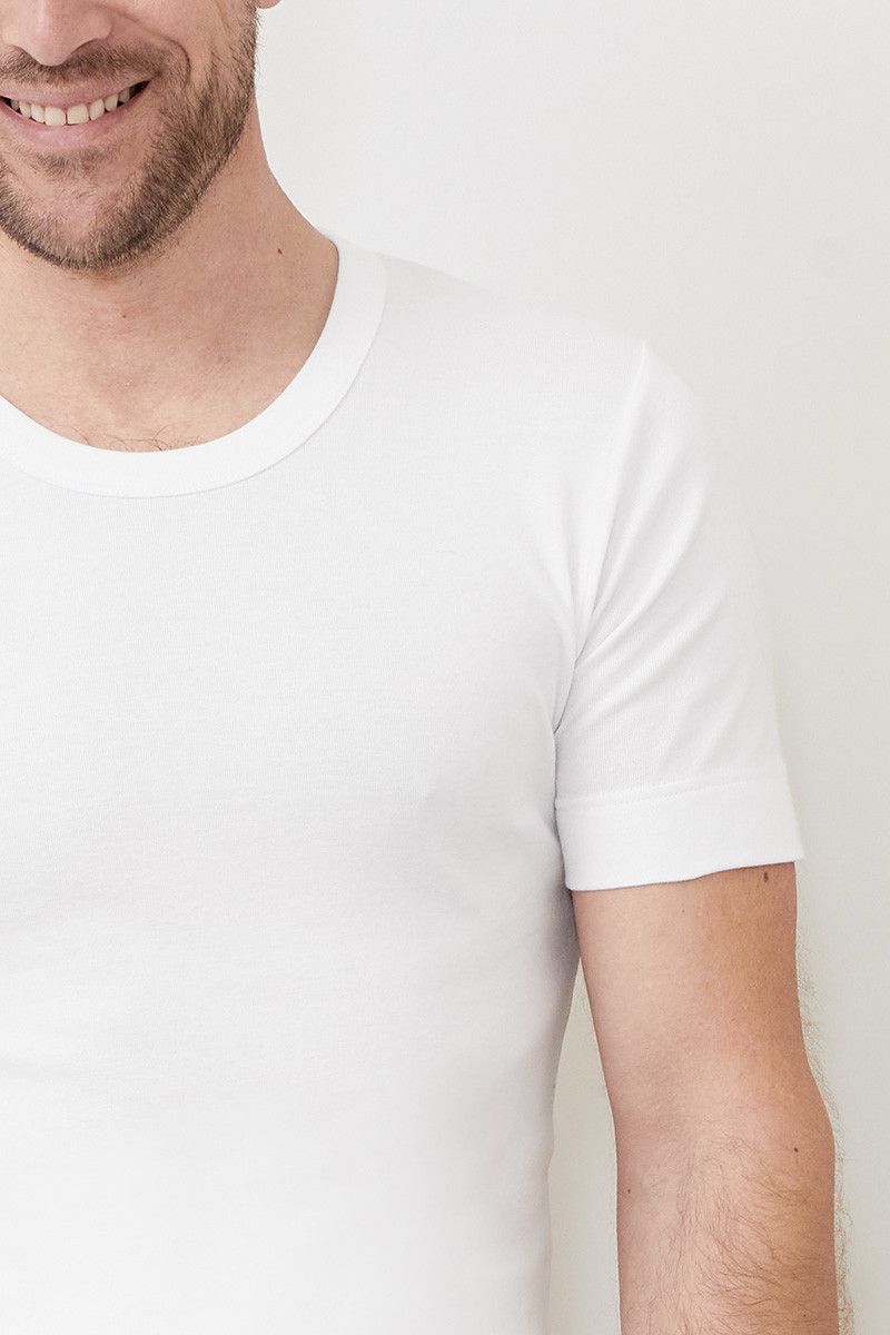 Tee-shirt fin manches courtes ras du cou - 4 Monsieur Solfin | Fabriqué en France Tee-shirt fin manches courtes ras du cou - 4 Monsieur Solfin | Fabriqué en France