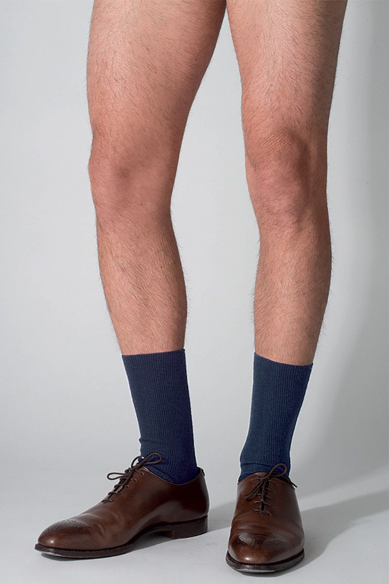Mi- Chaussettes en laine sans élastique - 3 Monsieur Solfin | Fabriqué en France