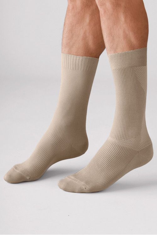 Mi-chaussettes énergétiques en coton - 1 Monsieur Solfin | Fabriqué en France