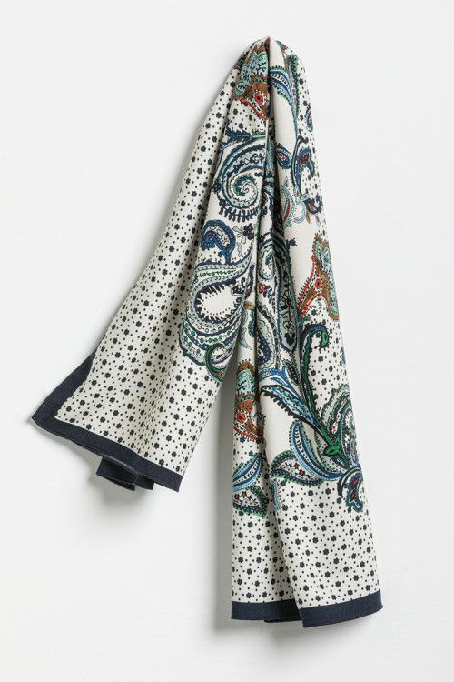 Foulard carré en viscose - 1 Monsieur Solfin | Fabriqué en France 2