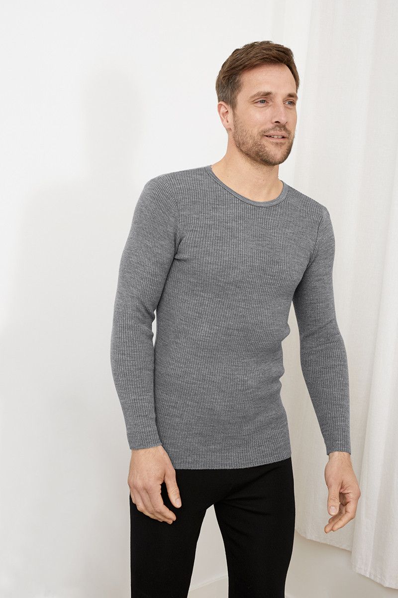 Sous-vêtement technique homme tricot épais en laine - 1 Monsieur Solfin | Fabriqué en France