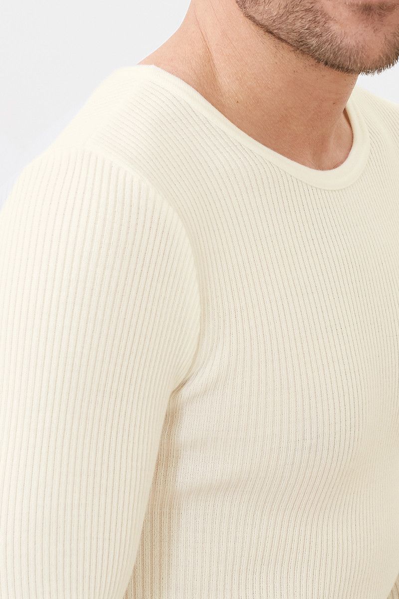 Sous-vêtement technique homme tricot épais en laine - 8 Monsieur Solfin | Fabriqué en France
