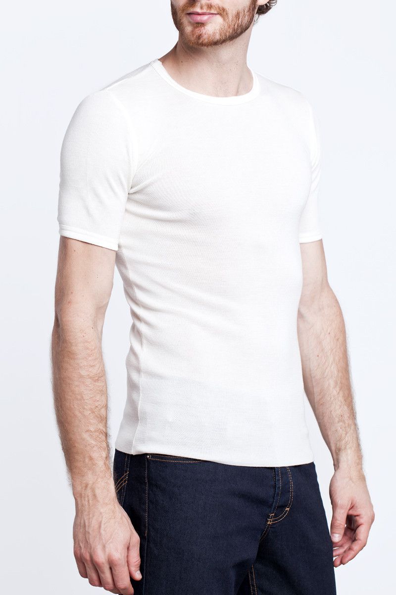 Sous-vêtement technique homme tricot laine fin ras du cou - 2 Monsieur Solfin | Fabriqué en France Sous-vêtement technique homme tricot laine fin ras du cou - 2 Monsieur Solfin | Fabriqué en France