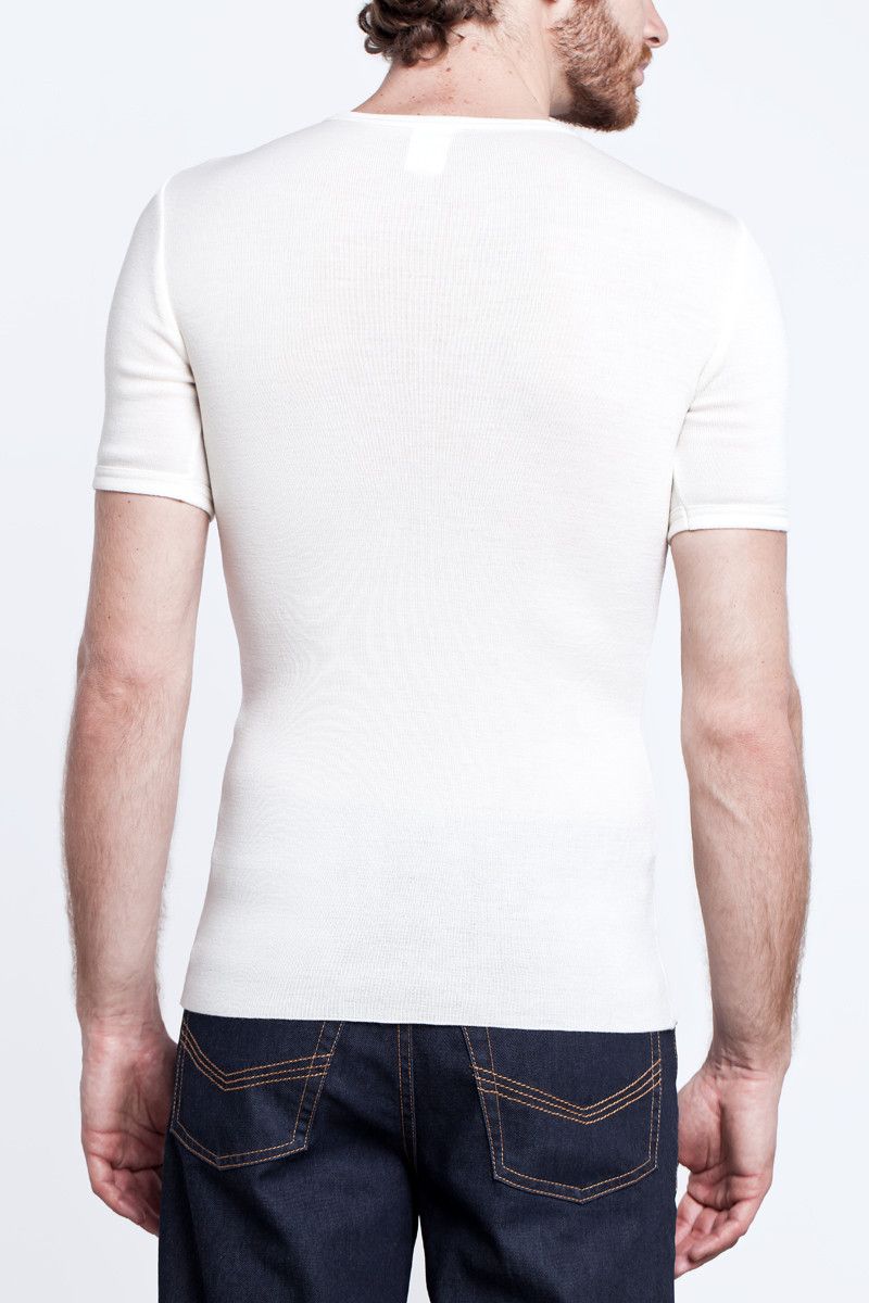 Sous-vêtement technique homme tricot laine fin ras du cou - 3 Monsieur Solfin | Fabriqué en France Sous-vêtement technique homme tricot laine fin ras du cou - 3 Monsieur Solfin | Fabriqué en France