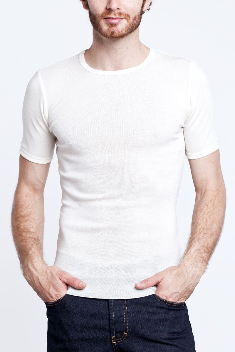 Sous-vêtement technique homme tricot laine fin ras du cou - 1 Monsieur Solfin | Fabriqué en France Sous-vêtement technique homme tricot laine fin ras du cou - 1 Monsieur Solfin | Fabriqué en France