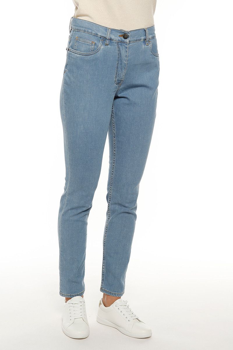 Jean femme en coton coupe droite - 5 Monsieur Solfin | Fabriqué en France