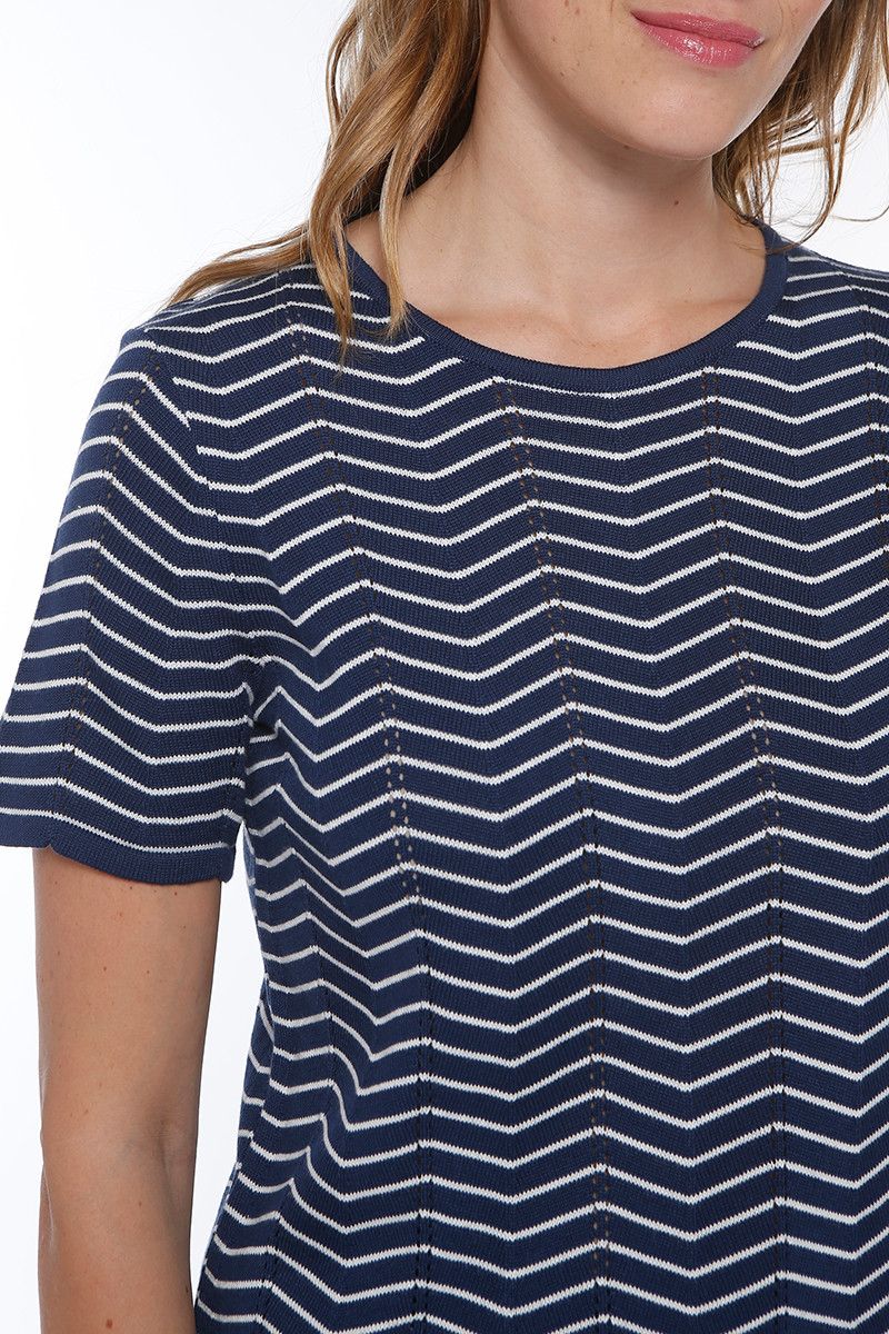 Pull coton manches courtes - 7 Monsieur Solfin | Fabriqué en France