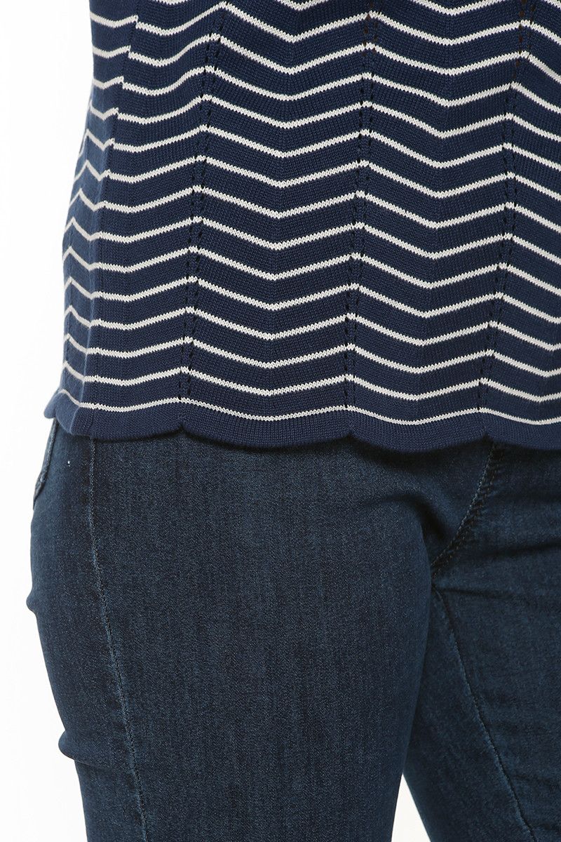 Pull coton manches courtes - 9 Monsieur Solfin | Fabriqué en France