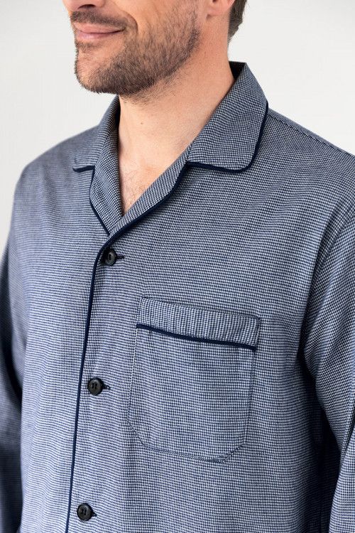 Pyjama chaud en coton - 1 Monsieur Solfin | Fabriqué en France 2