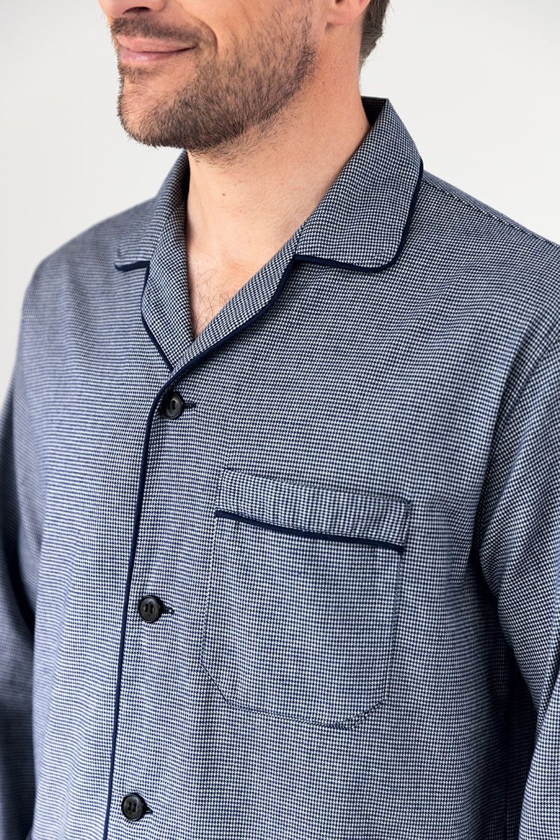Pyjama chaud en coton - 4 Monsieur Solfin | Fabriqué en France