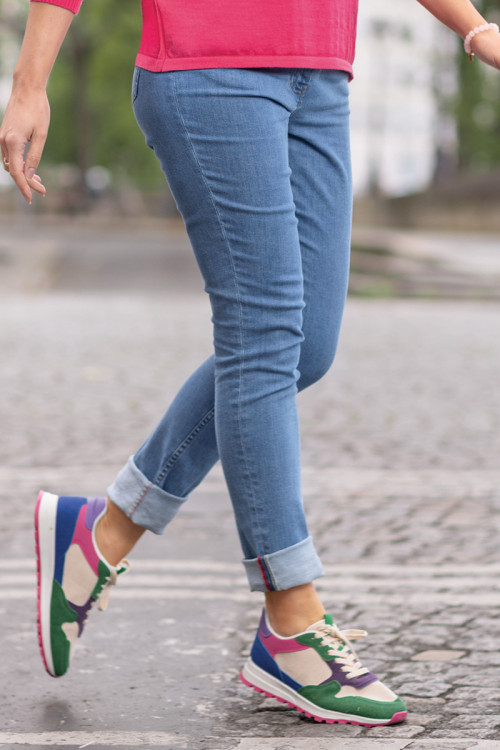 Jean femme en coton coupe droite - 1 Monsieur Solfin | Fabriqué en France