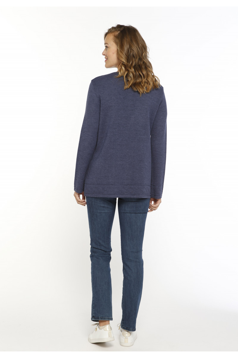 Veste longue en laine - 4 Monsieur Solfin | Fabriqué en France