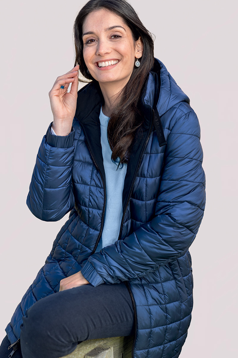 Manteau femme reversible - 4 Monsieur Solfin | Fabriqué en France