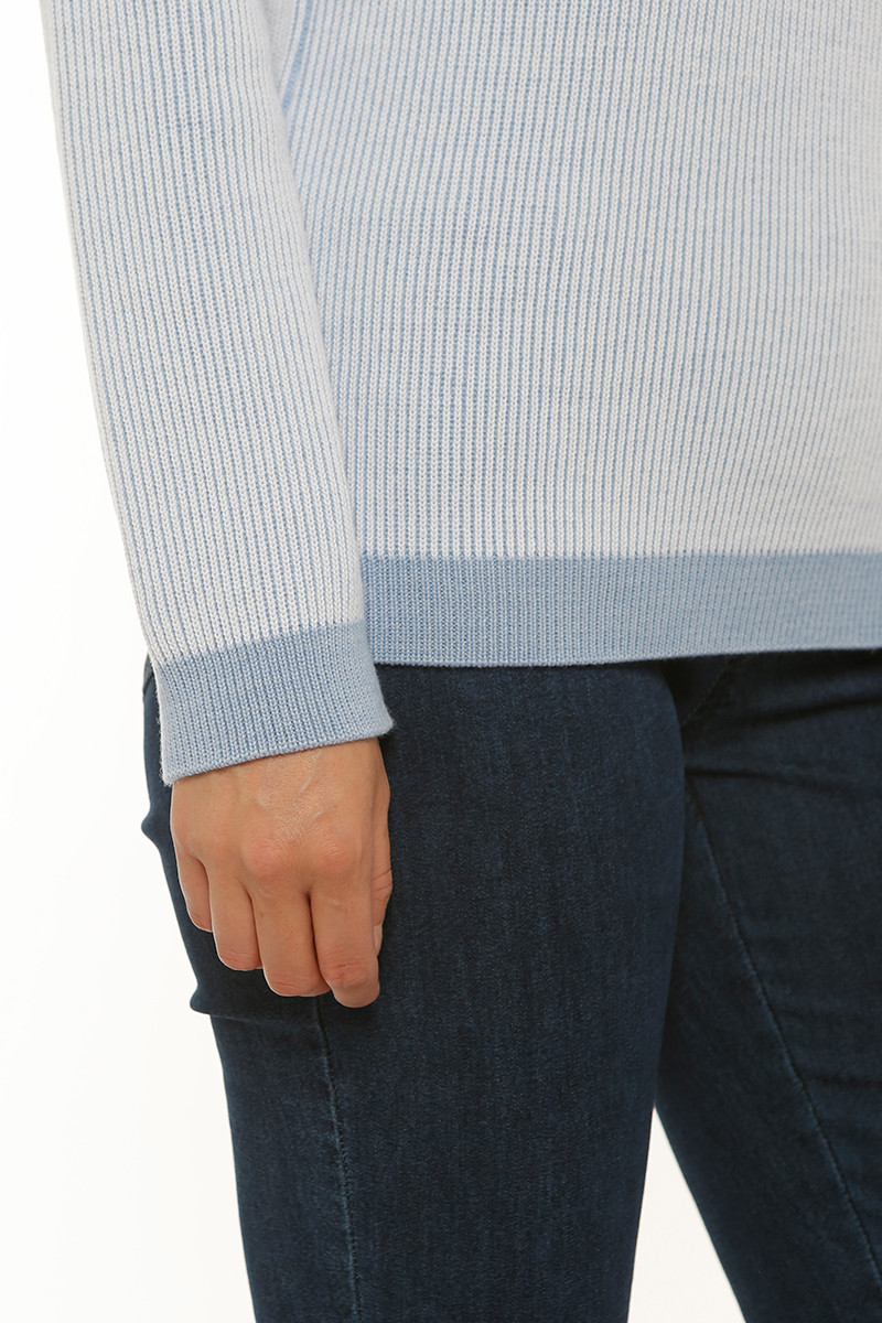 Pull maille anglaise brodé - 6 Monsieur Solfin | Fabriqué en France