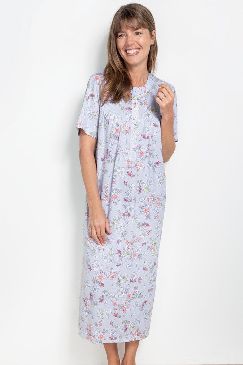 Chemise de nuit en coton - 1 Monsieur Solfin | Fabriqué en France