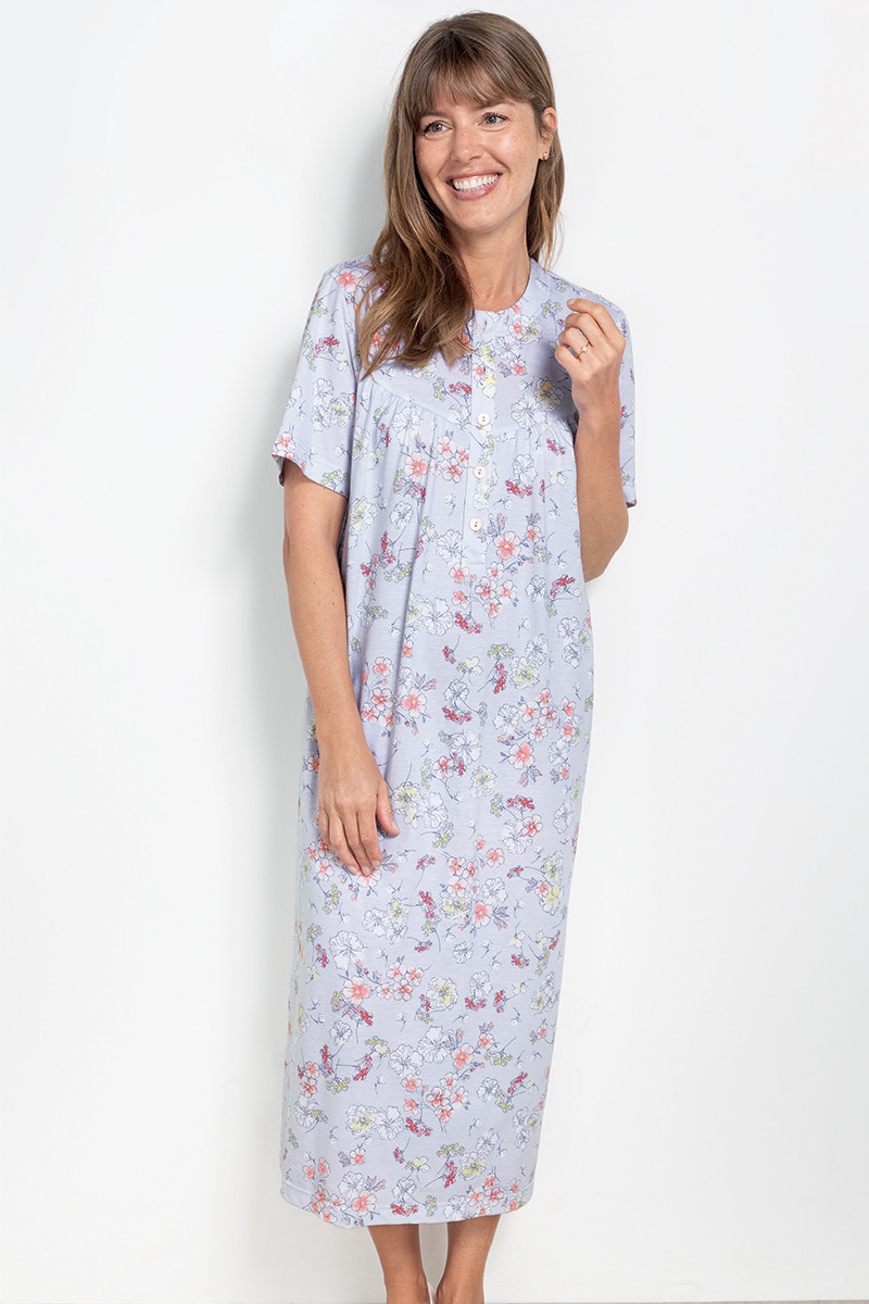 Chemise de nuit en coton - 1 Monsieur Solfin | Fabriqué en France