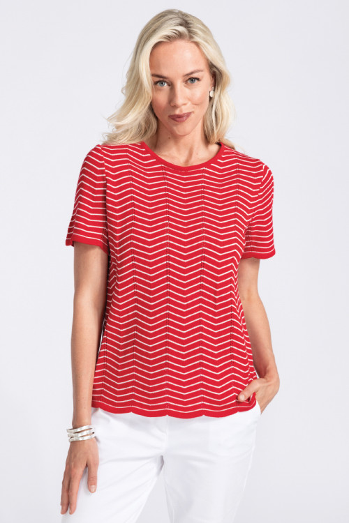 Pull coton manches courtes - 1 Monsieur Solfin | Fabriqué en France