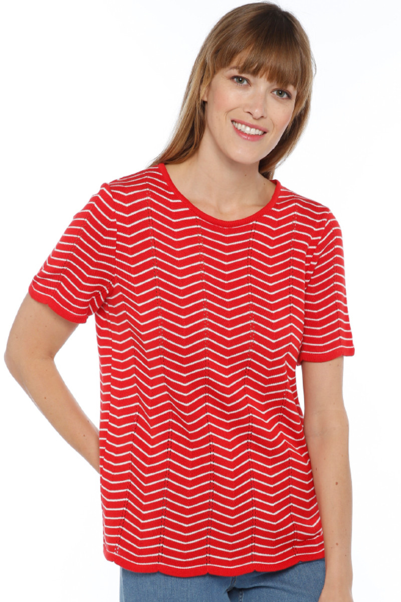 Pull coton manches courtes - 4 Monsieur Solfin | Fabriqué en France