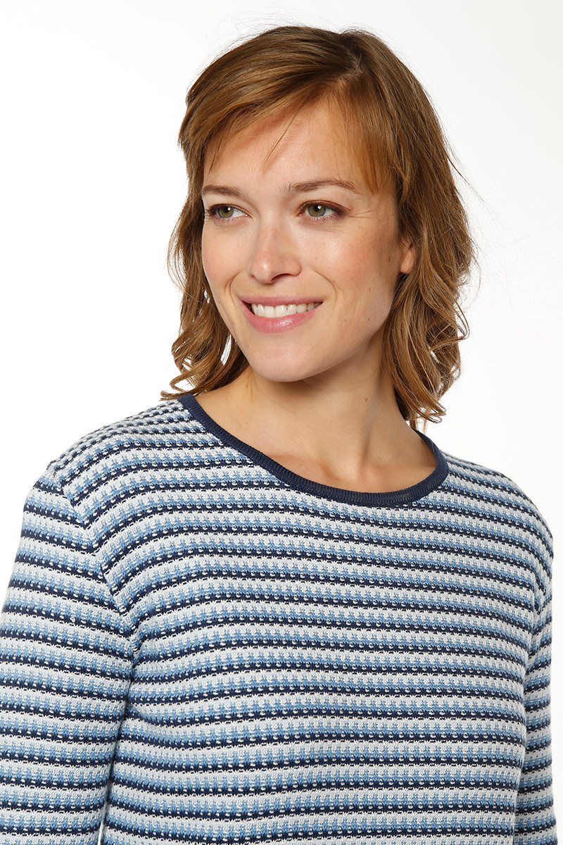 Pull femme tricolore - 2 Monsieur Solfin | Fabriqué en France Pull femme tricolore - 2 Monsieur Solfin | Fabriqué en France