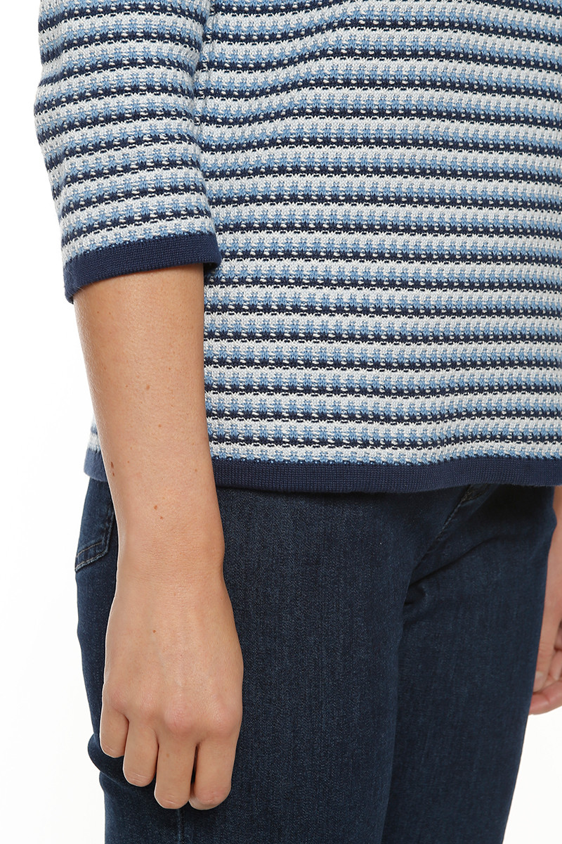 Pull femme tricolore - 3 Monsieur Solfin | Fabriqué en France Pull femme tricolore - 3 Monsieur Solfin | Fabriqué en France