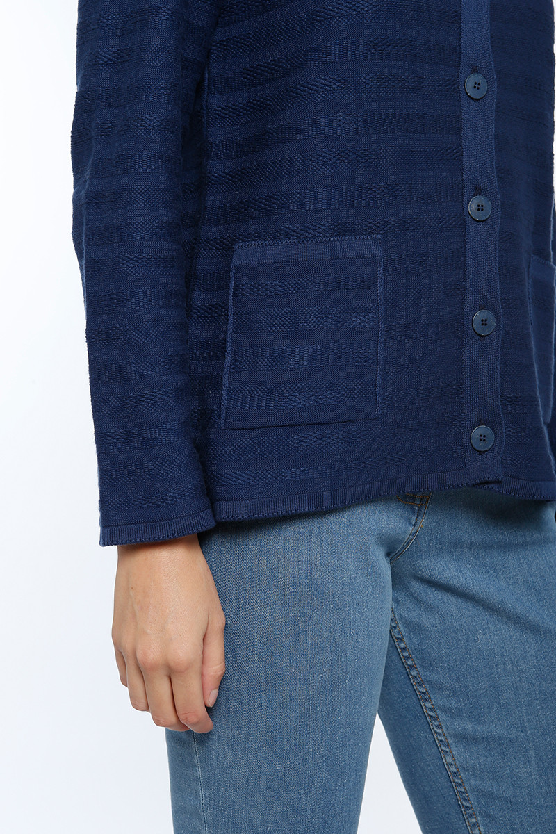 Cardigan femme en coton - 4 Monsieur Solfin | Fabriqué en France
