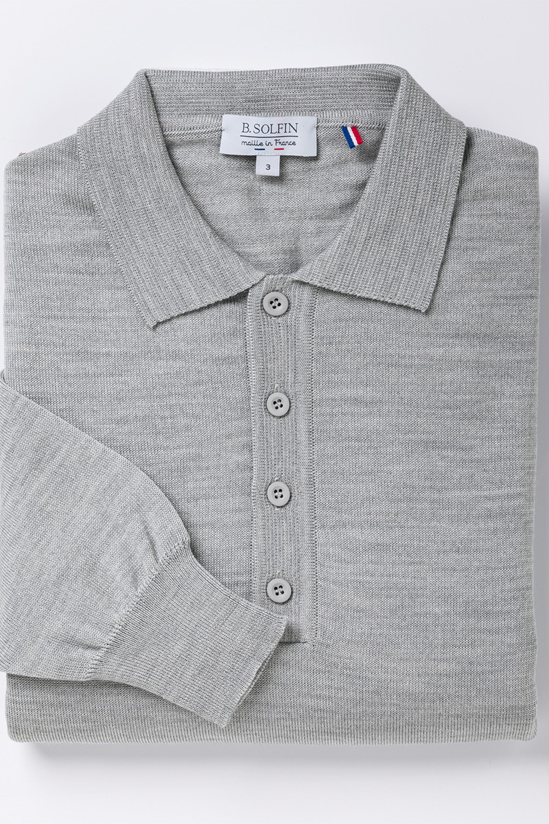 Polo en laine - 5 Monsieur Solfin | Fabriqué en France