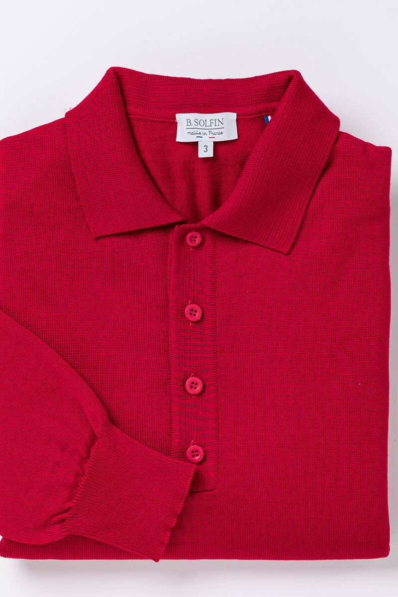 Polo en laine - 2 Monsieur Solfin | Fabriqué en France