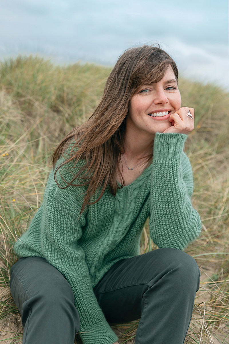 Pull maille perlée - 3 Monsieur Solfin | Fabriqué en France