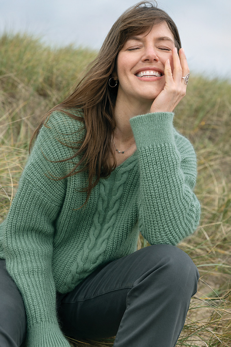 Pull maille perlée - 5 Monsieur Solfin | Fabriqué en France