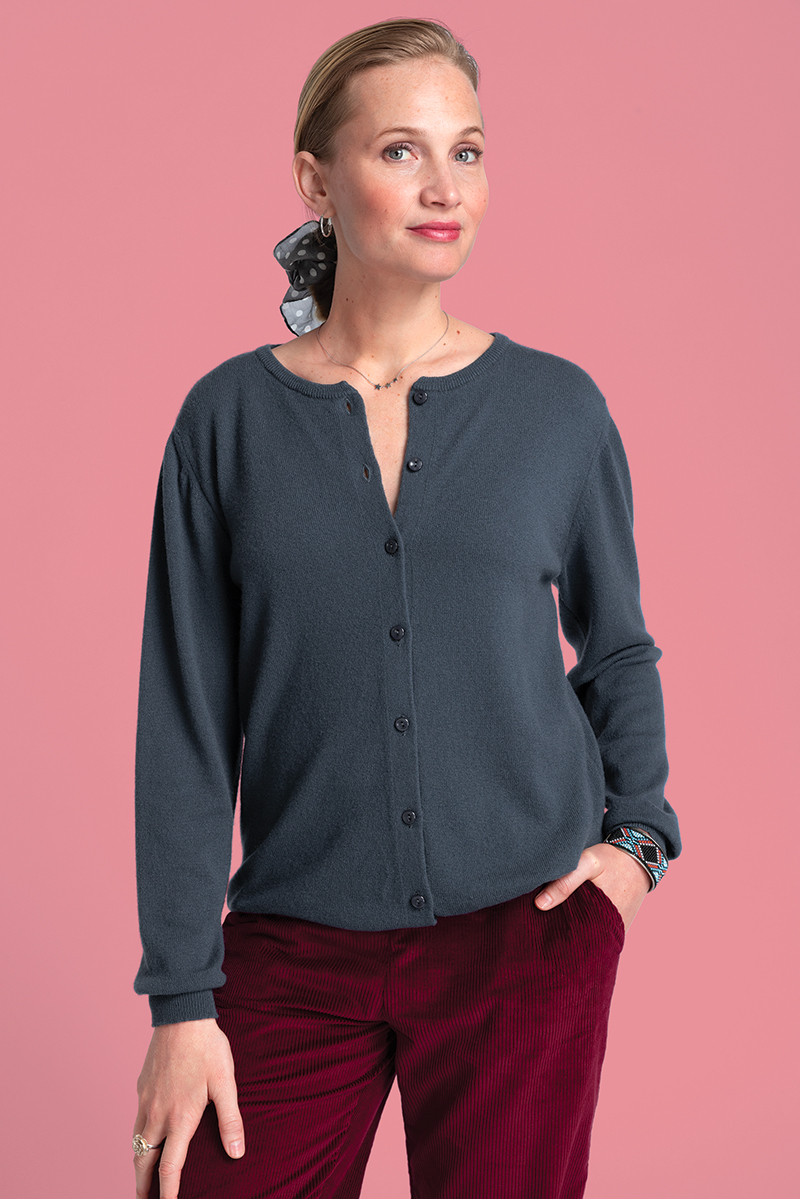 Cardigan en cachemire - 12 Monsieur Solfin | Fabriqué en France