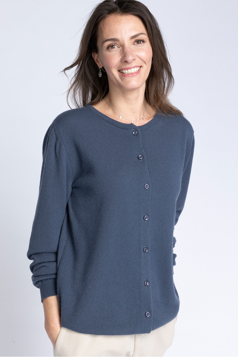 Cardigan en cachemire - 13 Monsieur Solfin | Fabriqué en France