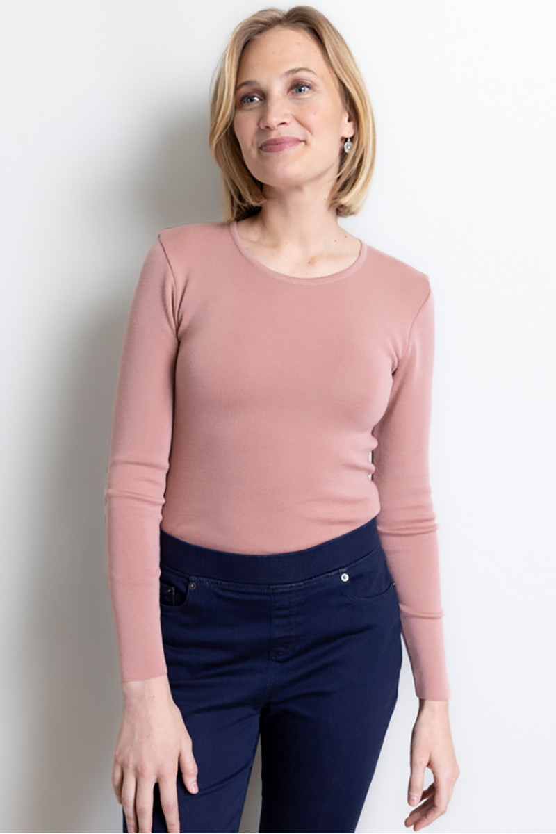 Tee-shirt laine manches longues - 8 Monsieur Solfin | Fabriqué en France