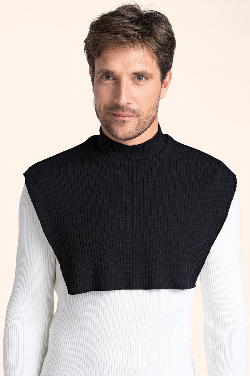 Col plastron mixte - 16 Monsieur Solfin | Fabriqué en France