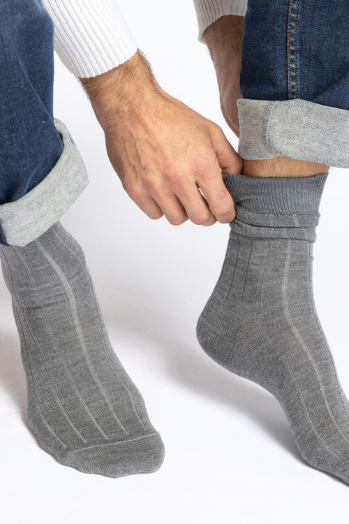 Mi-chaussette - 1 Monsieur Solfin | Fabriqué en France