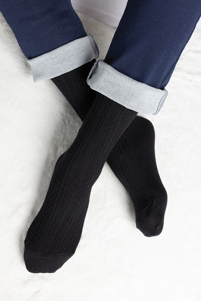 Mi-chaussettes mixtes en laine - 1 Monsieur Solfin | Fabriqué en France Mi-chaussettes mixtes en laine - 1 Monsieur Solfin | Fabriqué en France