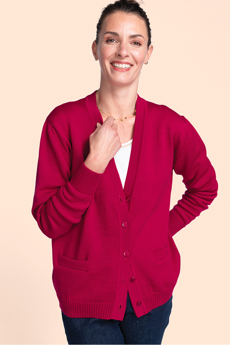 Gilet laine en jersey épais - 3 Monsieur Solfin | Fabriqué en France