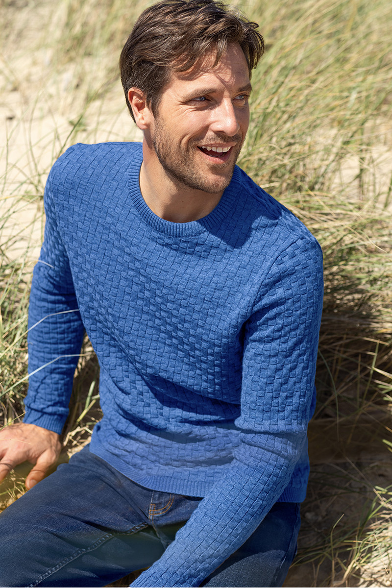 Pull col rond - 6 Monsieur Solfin | Fabriqué en France