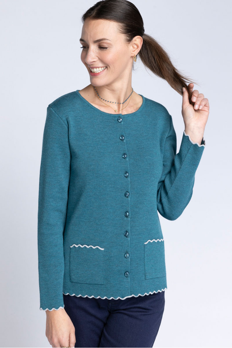 Cardigan en laine - 7 Monsieur Solfin | Fabriqué en France