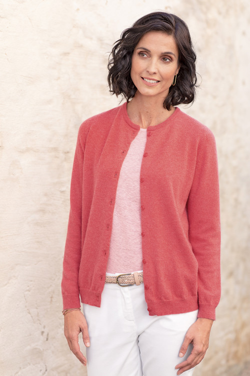 Cardigan femme en cachemire - 1 Monsieur Solfin | Fabriqué en France 2