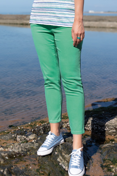 Pantalon jegging 7/8° coton - 1 Monsieur Solfin | Fabriqué en France
