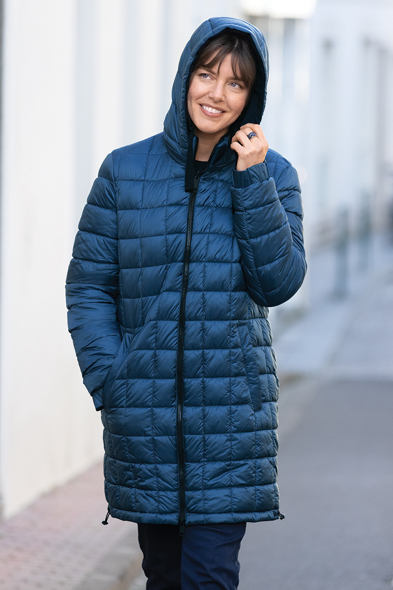 Manteau femme reversible - 2 Monsieur Solfin | Fabriqué en France