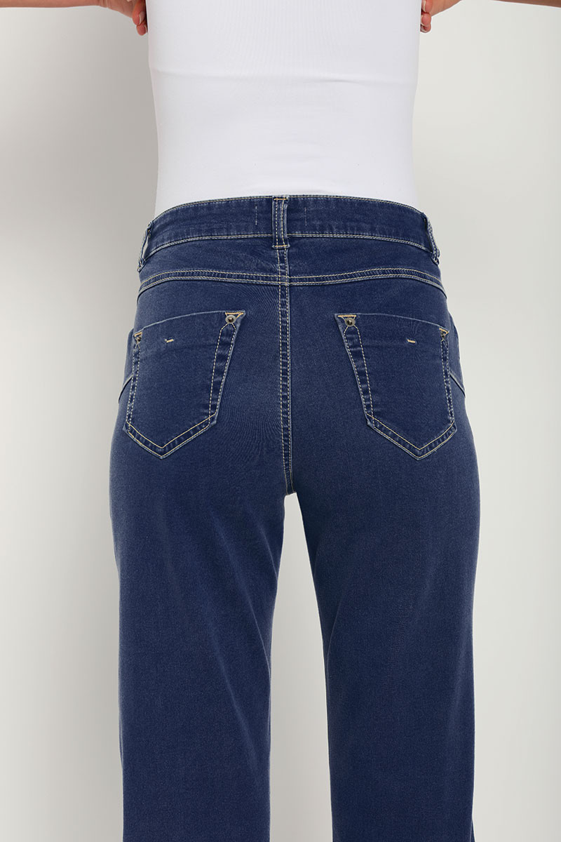 Jean taille haute - 4 Monsieur Solfin | Fabriqué en France