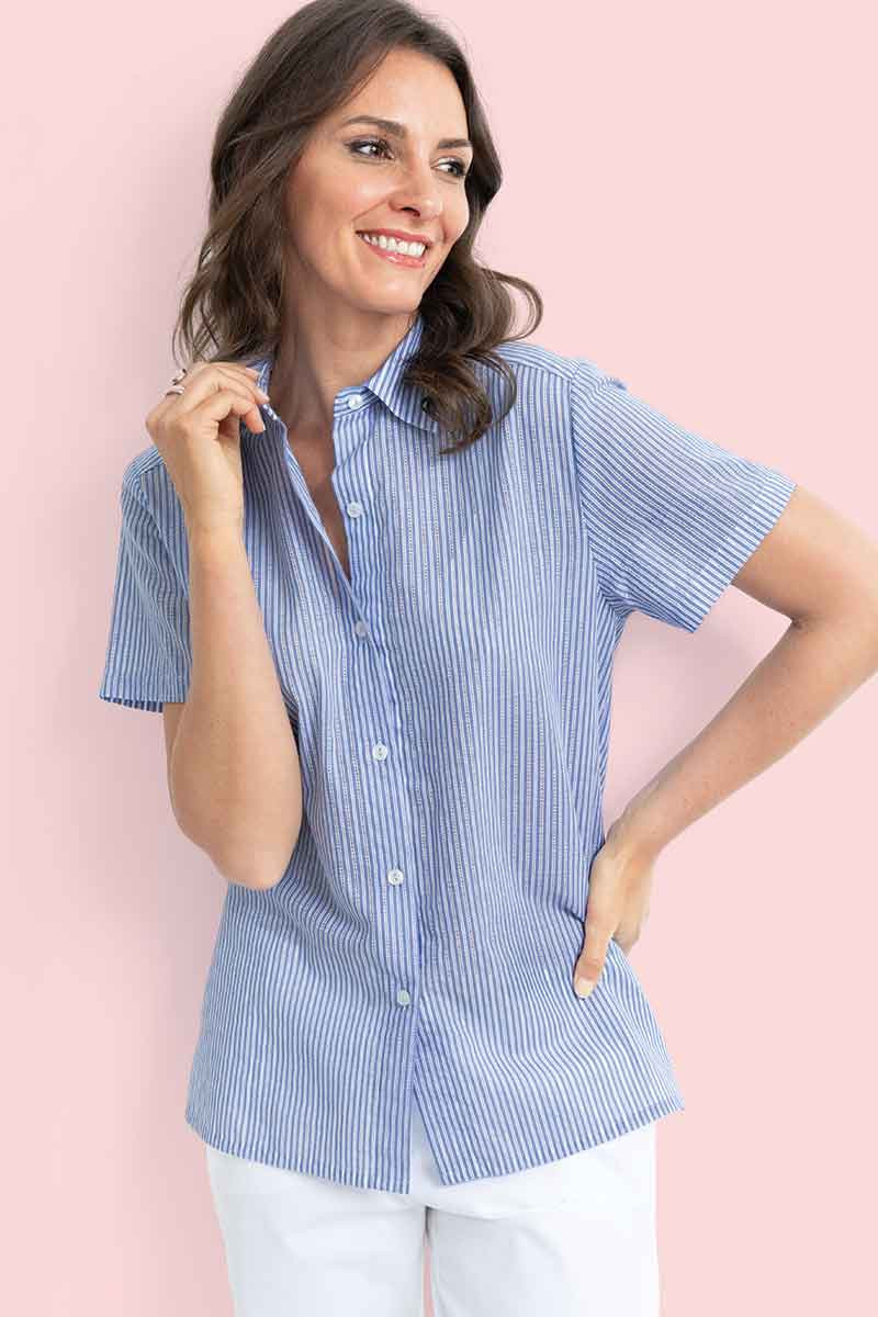 Chemisier en coton Made in France - 1 Monsieur Solfin | Fabriqué en France