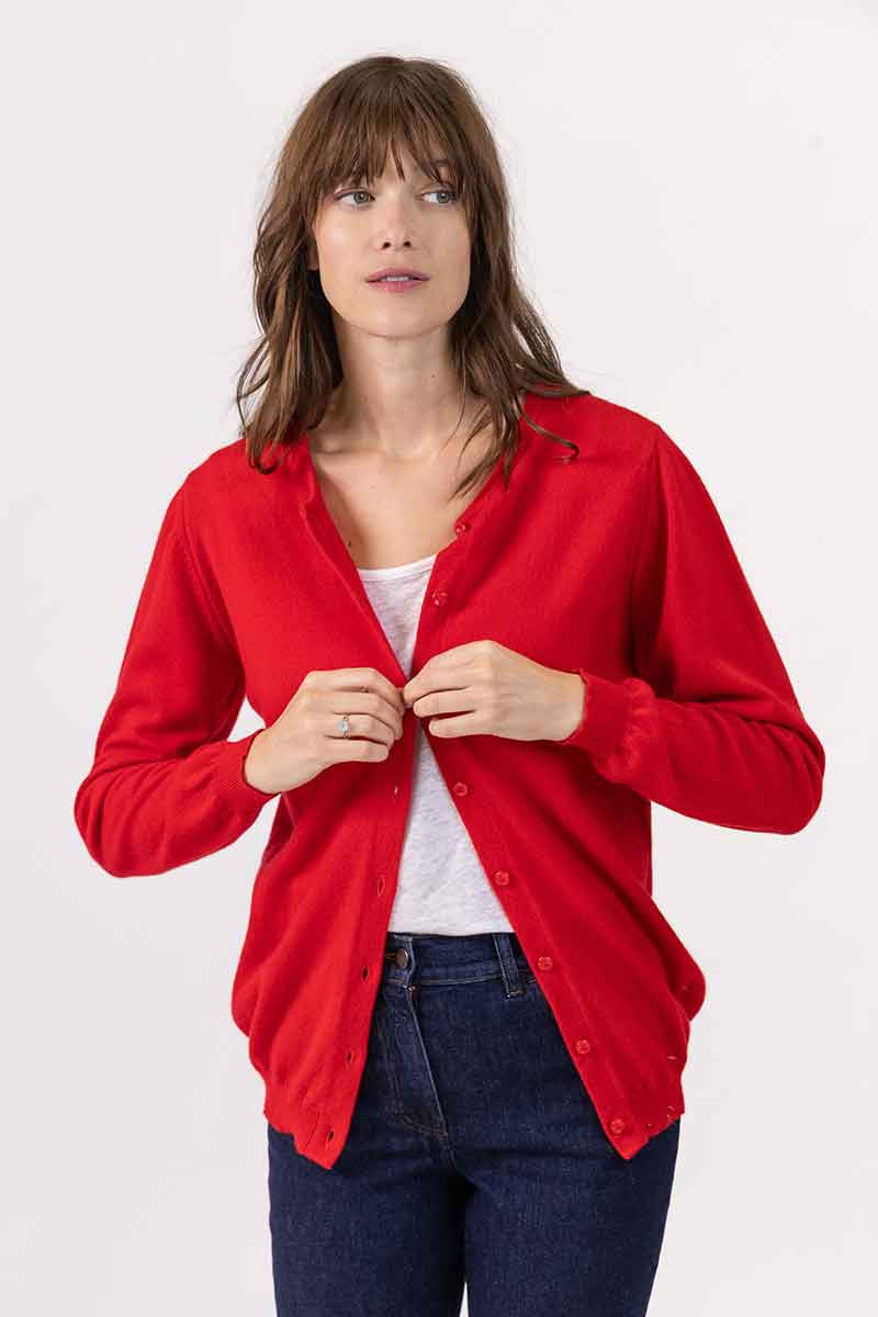 Cardigan en cachemire - 17 Monsieur Solfin | Fabriqué en France