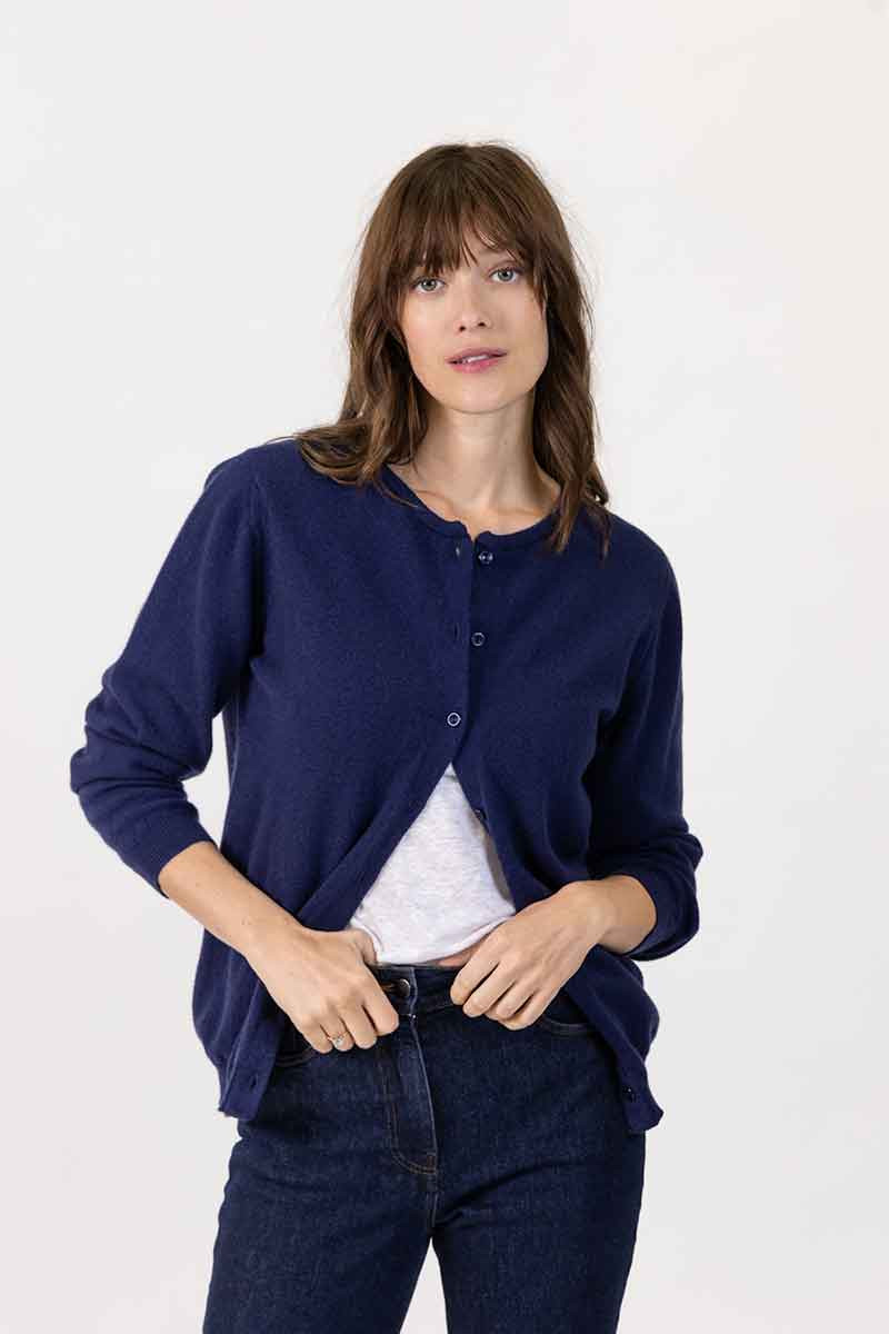 Cardigan en cachemire - 20 Monsieur Solfin | Fabriqué en France