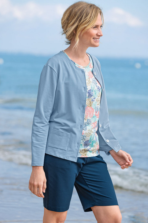 Bermuda en coton made in France - 1 Monsieur Solfin | Fabriqué en France